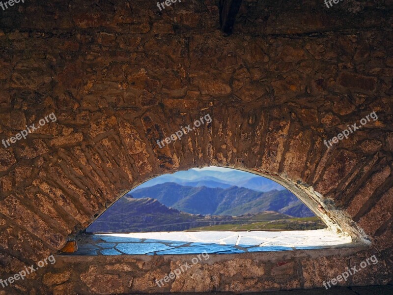 Peña De Francia Salamanca Viewpoint Landscape Mountains