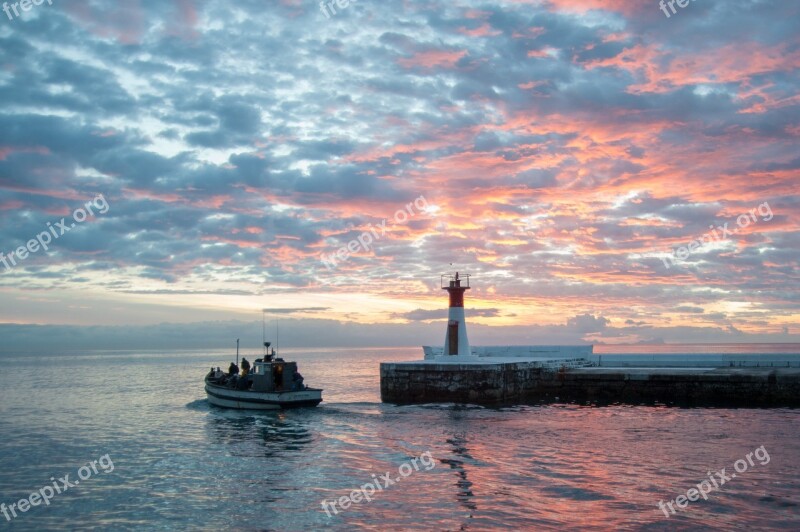 Kalk Bay Fishing Boat Harbor Water