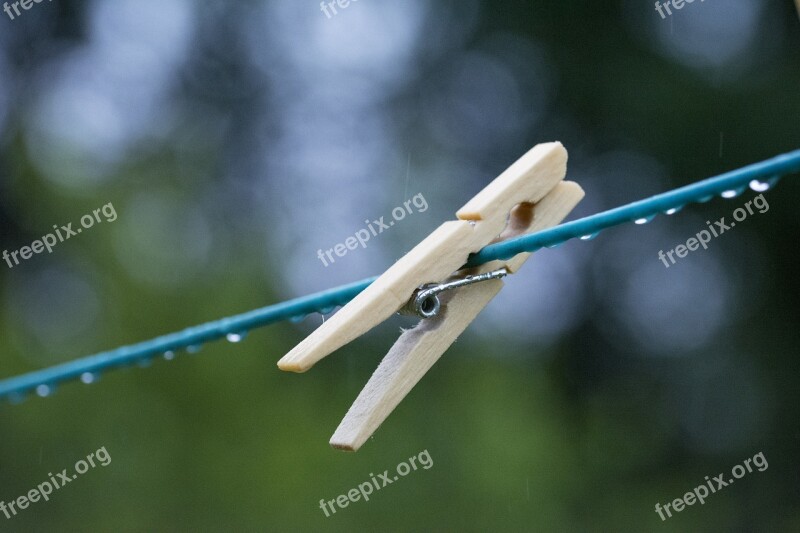 Holland Clothesline Was Dry Household Work