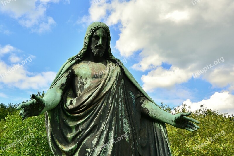 Sculpture Sepulchre Cemetery Burial Ground Free Photos