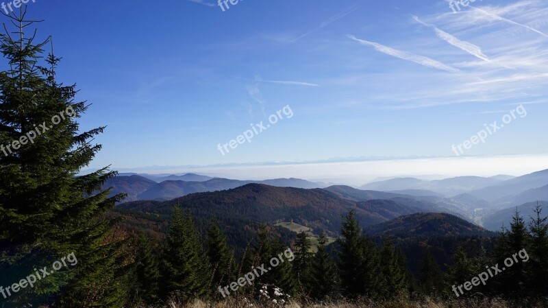 Mountains Alpine Black Forest Landscape Imposing