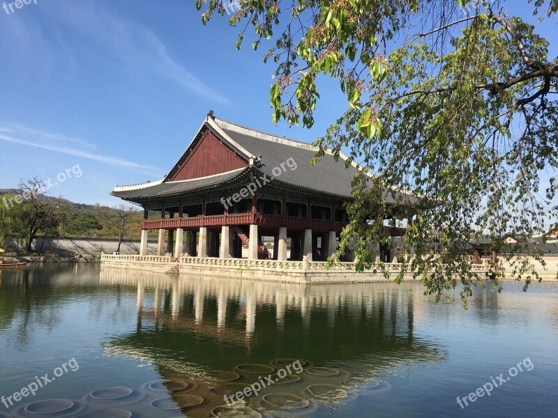 Gyeongbok Palace Republic Of Korea Forbidden City Korea Culture Korea