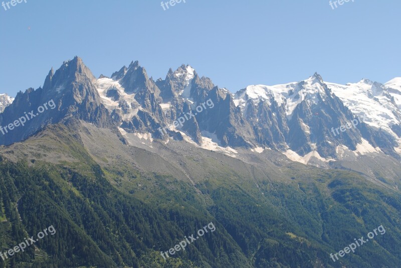 Alps Mountain Nature Landscape Hautes Alpes