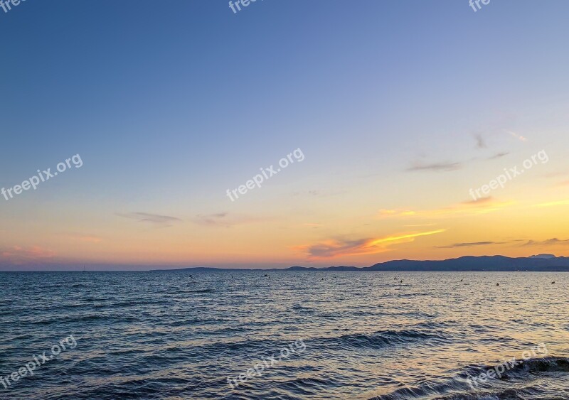 Mallorca Sea Water Beach Rock