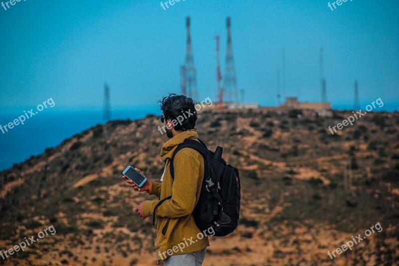 Travelling Travellers Young Adult Man