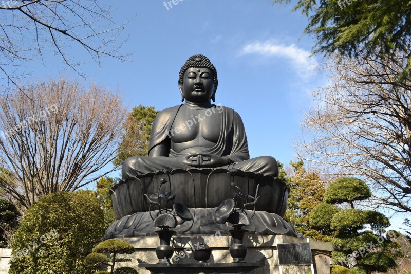 Jorenji Temple Tokyo Daibutsu Itabashi Japan Tokyo Japan