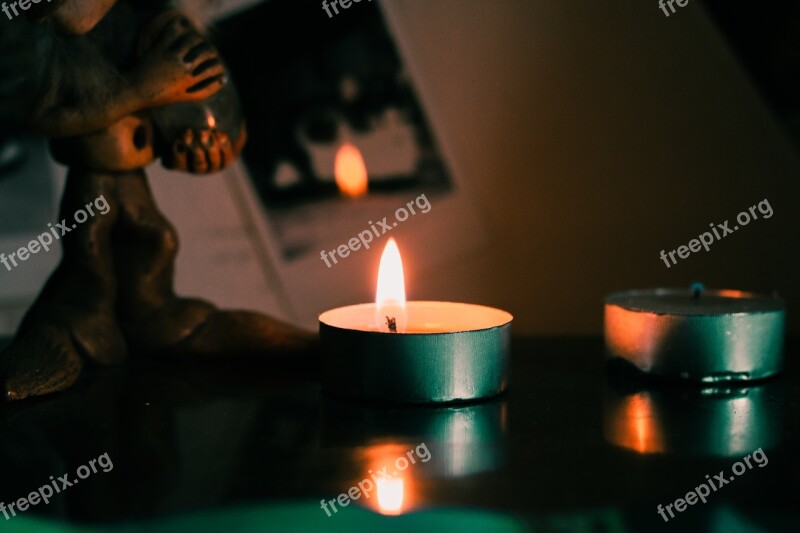 Candle Fire Calls Light Lighting