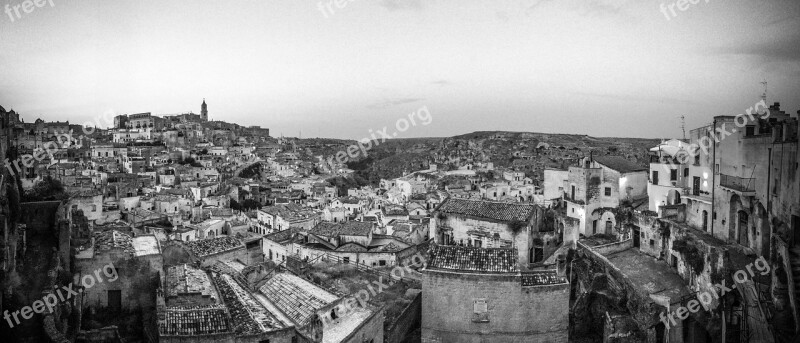 Basilicata Matera Sassi Unesco Landscape