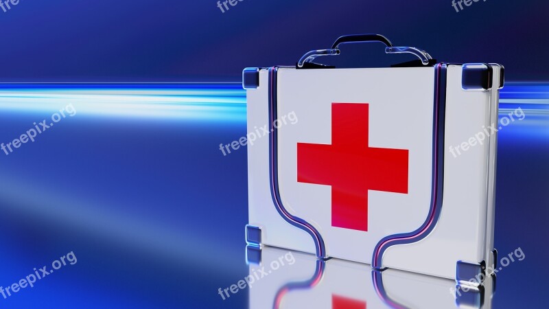 Doctor On Call Help First Aid Container Emergency Doctor Kit