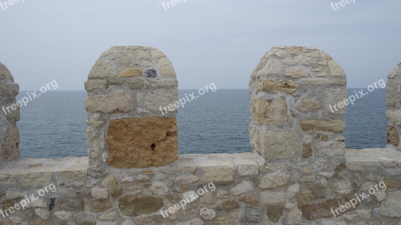 Crete Heraklion Stronghold Wall Capital