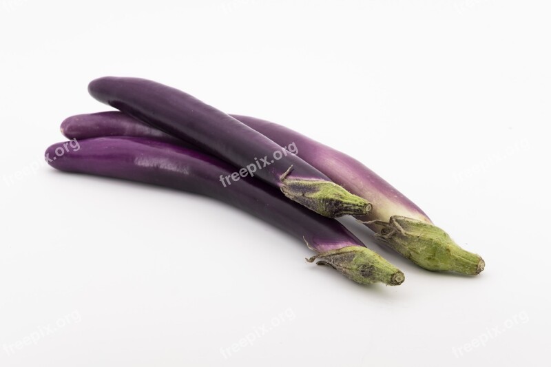 Eggplant Melanzana Solanum Melongena Nachtschattengewächs Vegetables