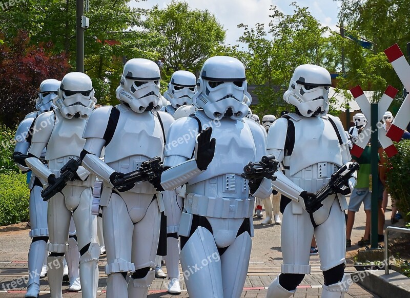 Legoland Lego Star Wars Parade Storm Trooper