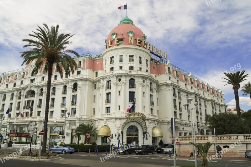 Nice France Le Negresco Promenade Tourism