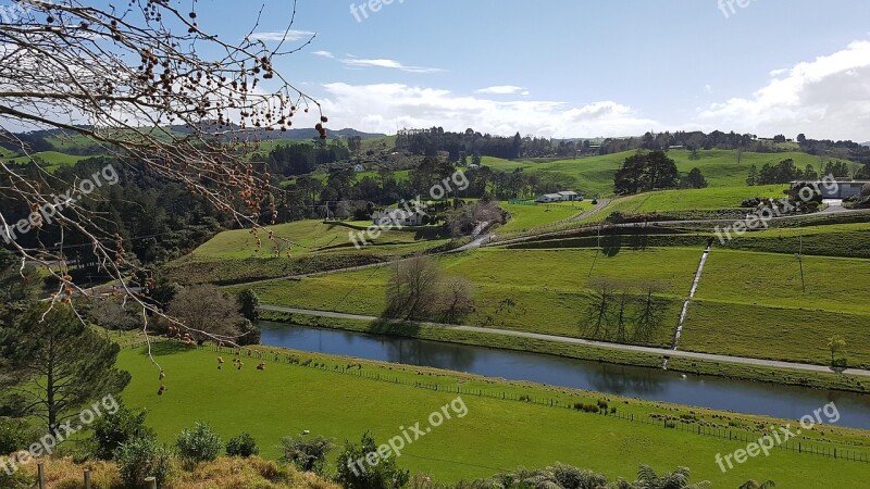 Grass Hills Countryside Rural Country