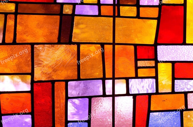 Texture Stained Glass Windows Colorful Stained Glass Free Photos