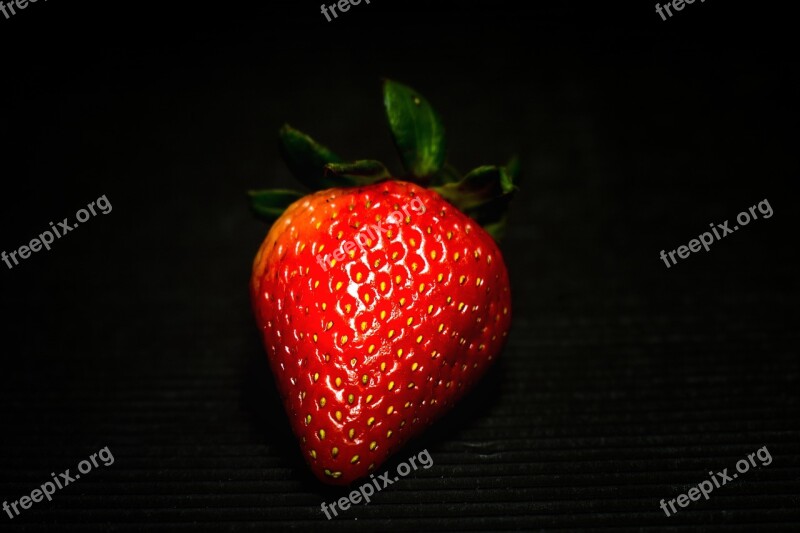 Strawberry Fruit Sweet Red Food