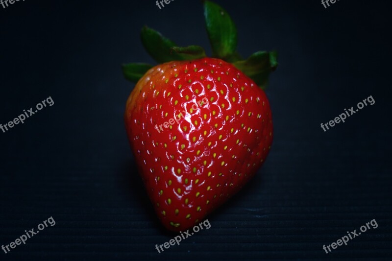 Strawberry Fruit Sweet Red Food