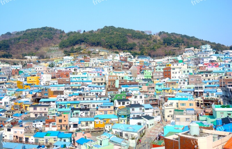 Busan Gamcheon Culture Village Korea National South Korea Travel