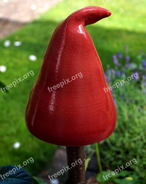 Garden Sound Fabric Dwarf Hat Garden Decoration