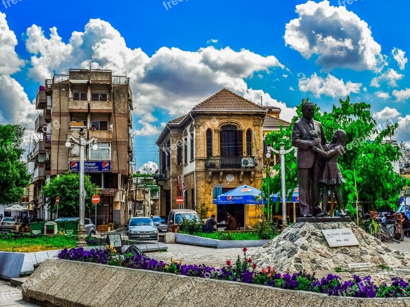 Cyprus Nicosia Square Sculpture City