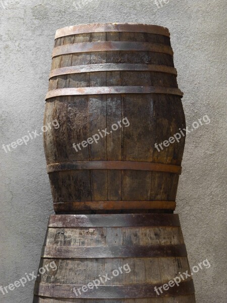 Barrels Casks Boots Wine Old