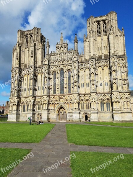 Wells Cathedral Famous Tourism Religion