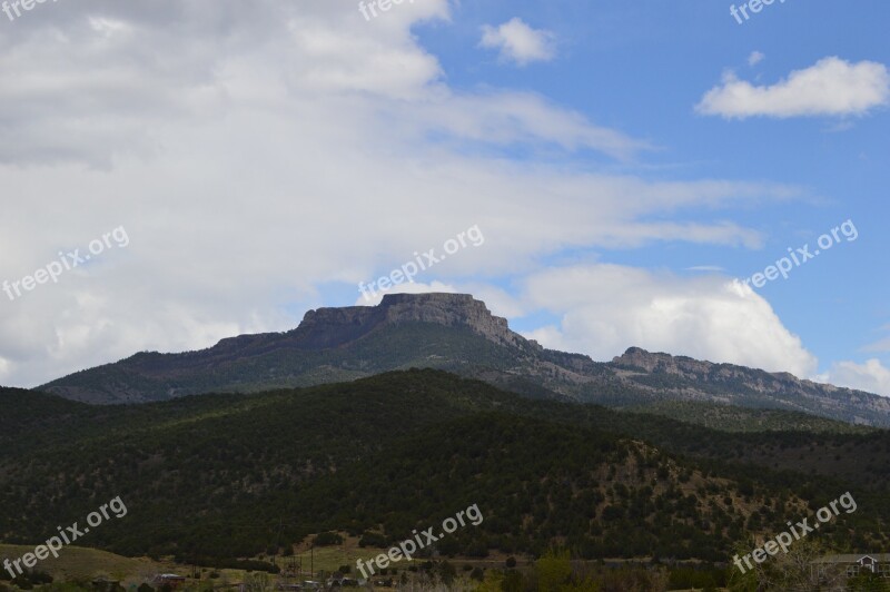 Fischer's Peak Trinidad Colorado Free Photos