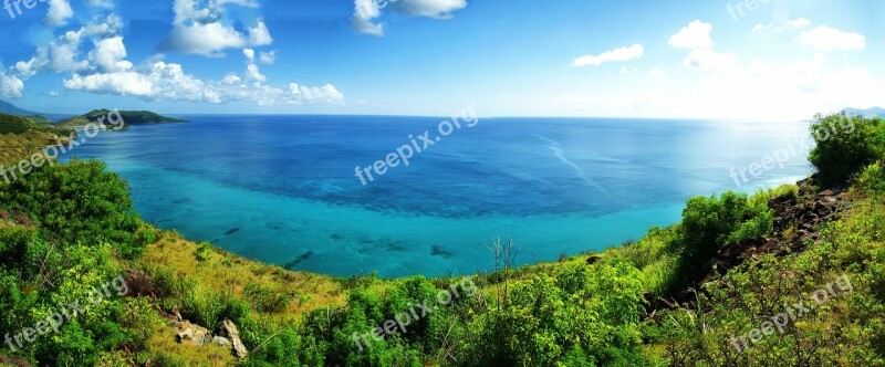 Caribbean Tropical Antilles Mountain St Kitts