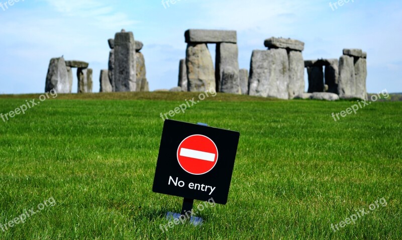 Stonehenge Ancient Stone England Monument