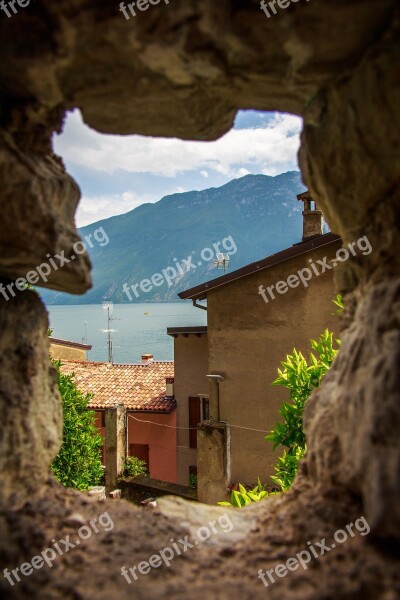 Garda Panorama Italy Lake Mountains