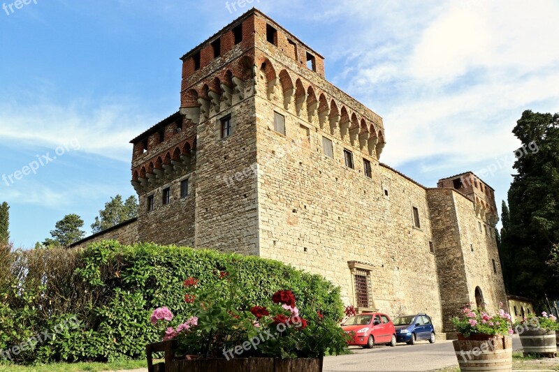 Castle Architecture Ancient Italy Fortification