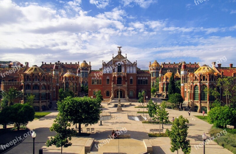 Barcelona Modernism Sant Pau Unesco World Heritage