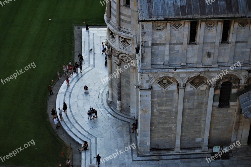 Pisa Basilica Italy Baptistery Torre