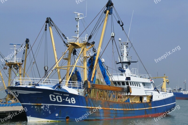 Fishing Boat Port Fisheries Boat Nets