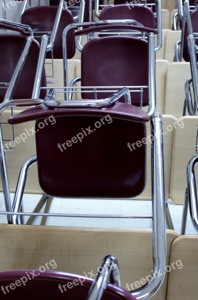 School Education Desk Wooden Class