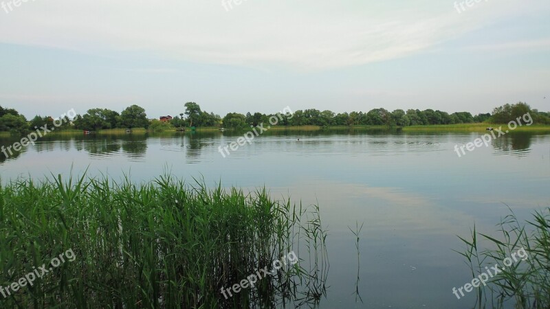 Lake Village Poland Village Landscape Nature