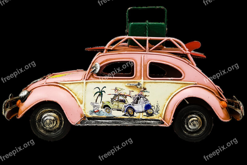 Auto Beetle Volkswagen Herby Camping