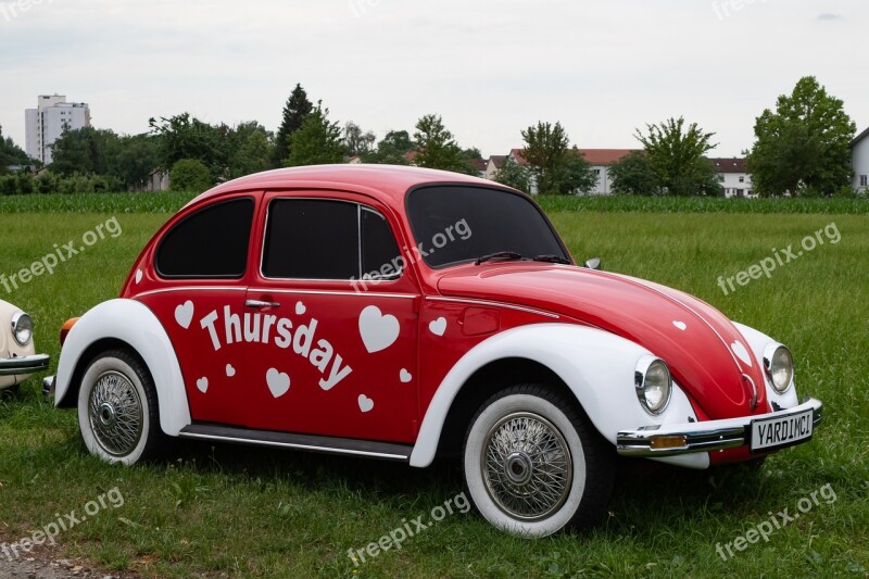 Vw Beetle Volkswagen Oldtimer Vw Beetle