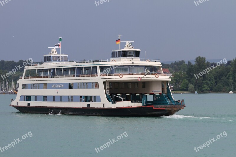 Car Ferry Ferry Transport Ship Waters