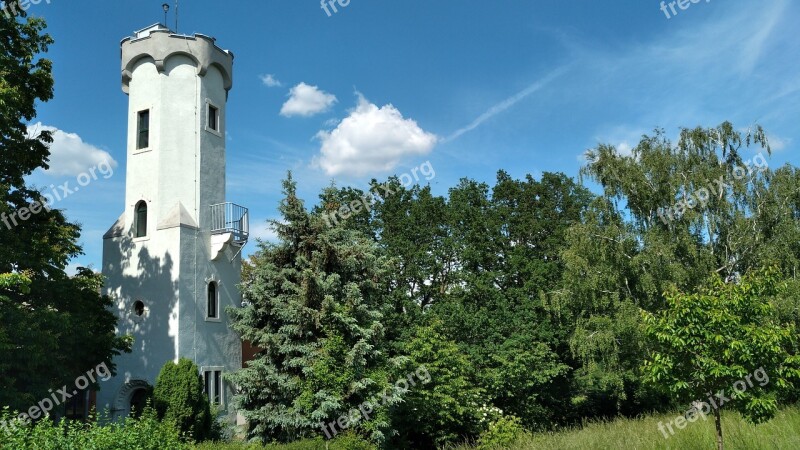 Sörnewitz Observation Tower Boselfelsen Landscape Winegrowing