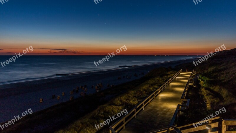 Beach Water Sea Sylt Nature