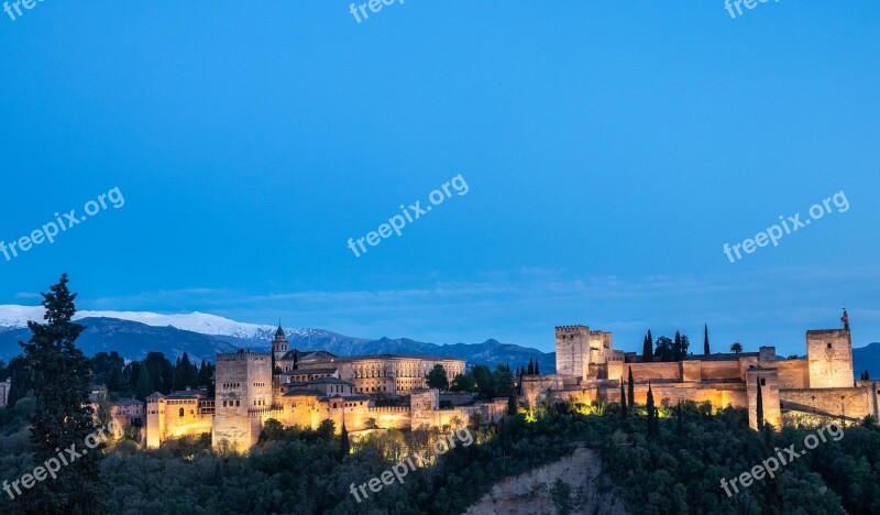 Alhambra Granada Spain History Monuments