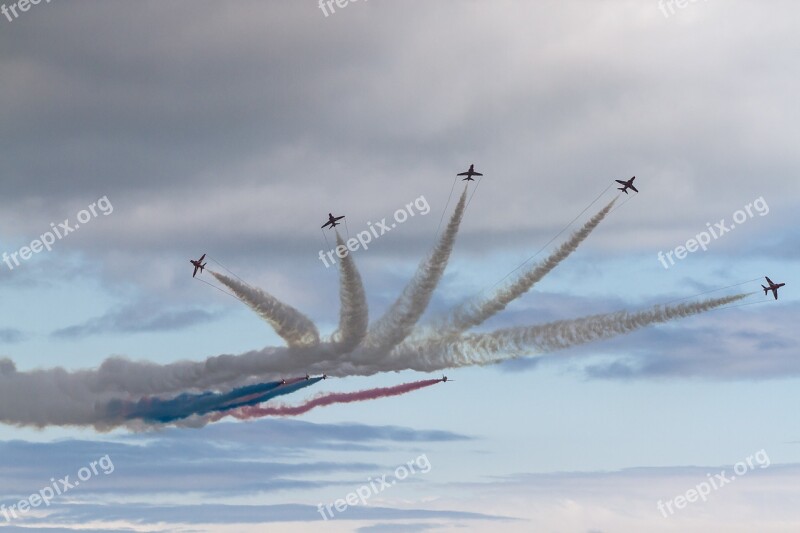 Air Show Red Arrows Airshow Royal Fast