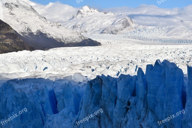 Glacier Southern Argentina Patgonia Nature Perito Moreno