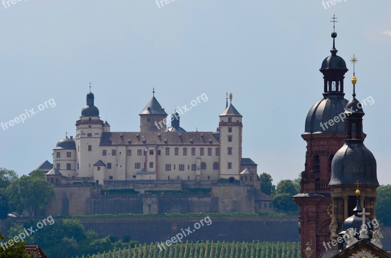 Russian Festivals Würzburg Fortress Marienberg Architecture