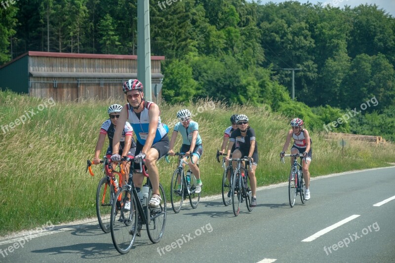 Road Bike Cyclists Rtf Jura Marathon