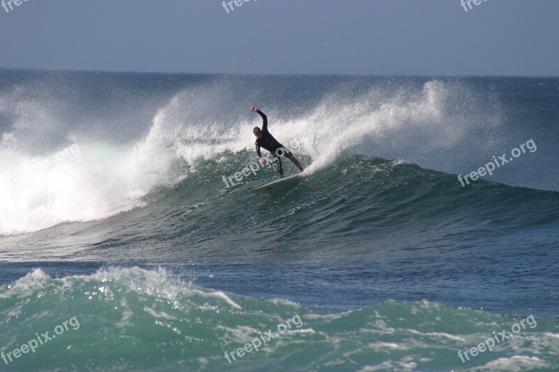 Surf Wave Water Ocean Surfing