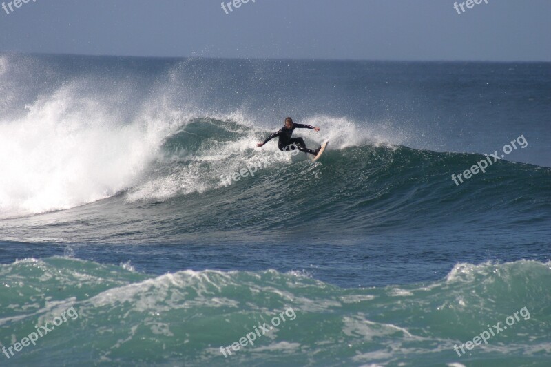 Surf Wave Water Ocean Surfing