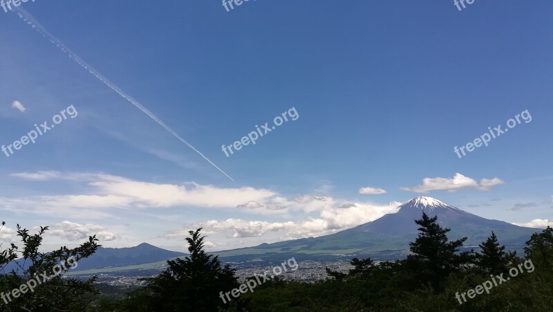 Mt Fuji Mountain Natural Free Photos