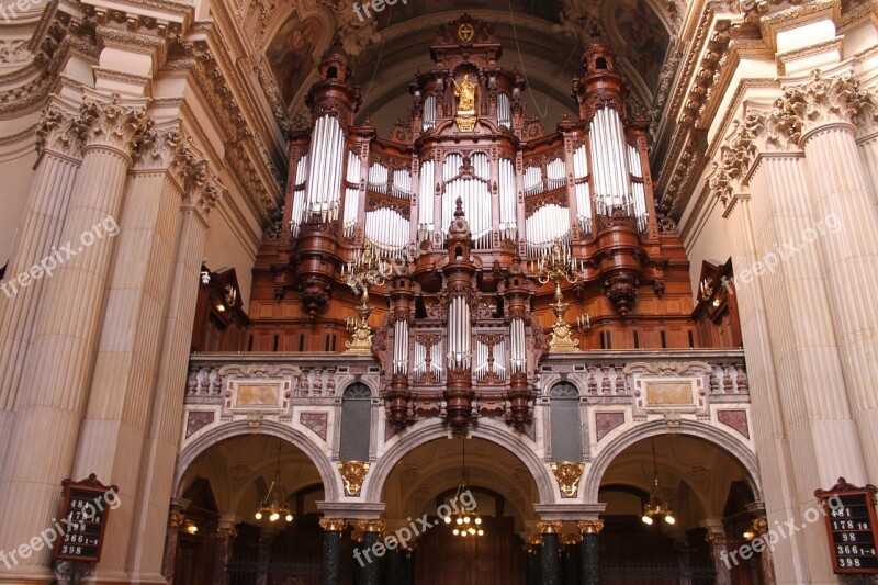 Berlin Cathedral Organ Berlin Dom Architecture